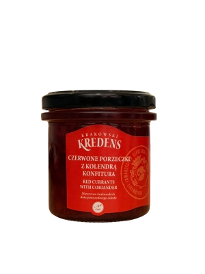 Czerwone porzeczki z kolendrą - konfitura rzemieślnicza 