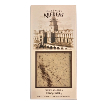 Czekolada biała z kawą arabiką