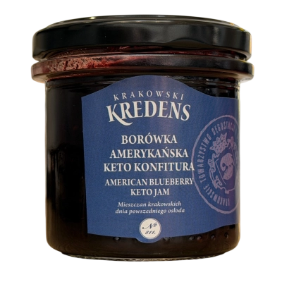 Borówka amerykańska konfitura bez cukru - konfitura rzemieślnicza 