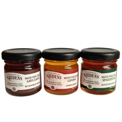Zestaw miodków 3x50g 